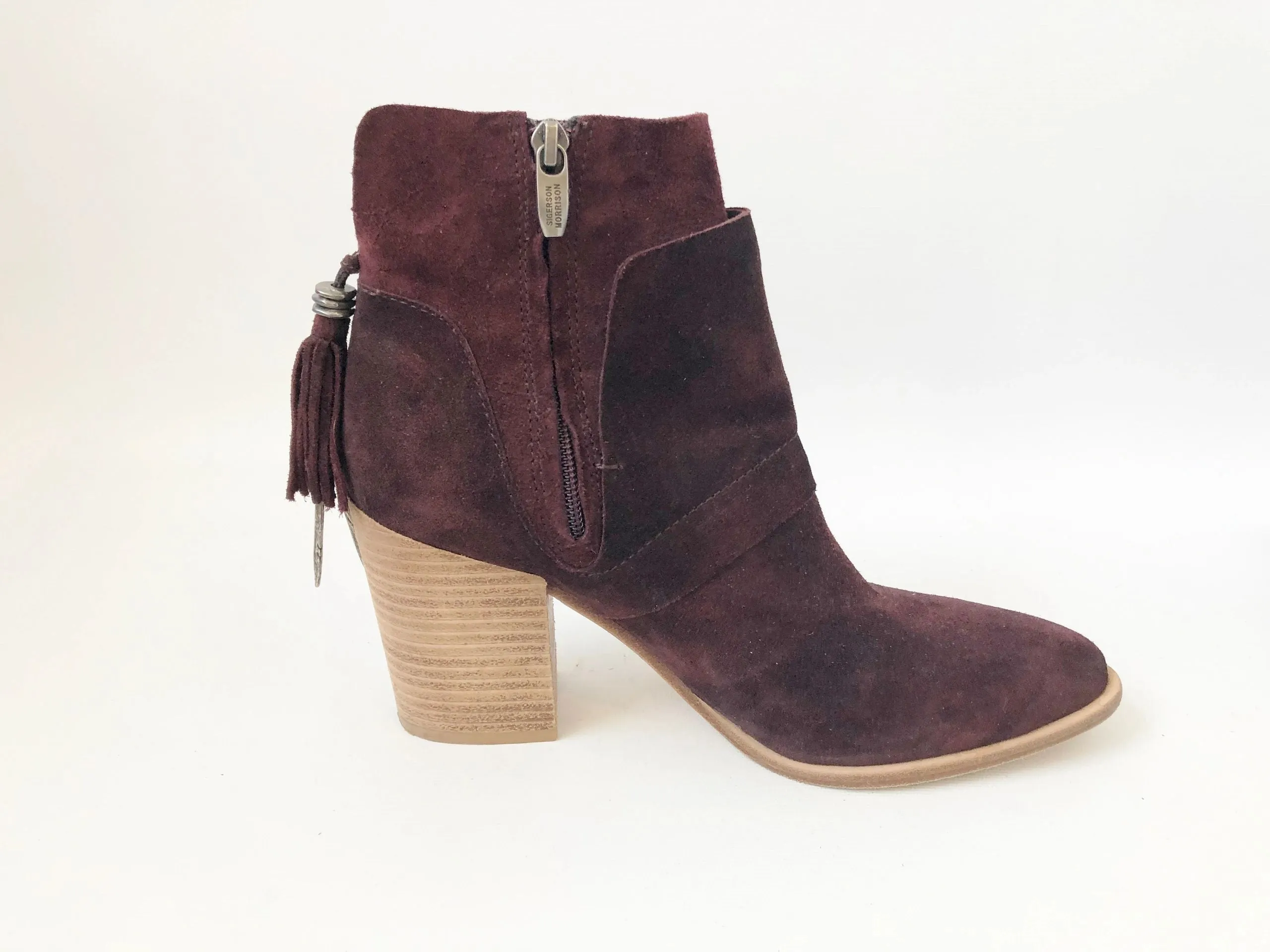 Sigerson Morrison Suede Ankle Boot Size 9