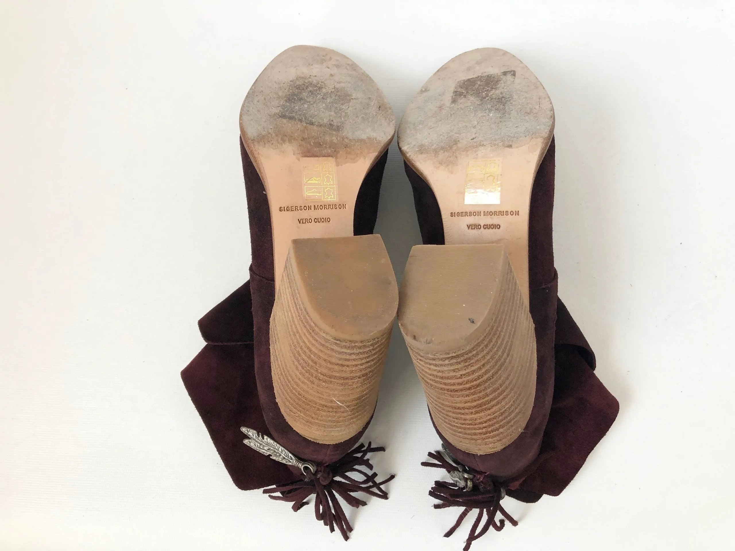 Sigerson Morrison Suede Ankle Boot Size 9