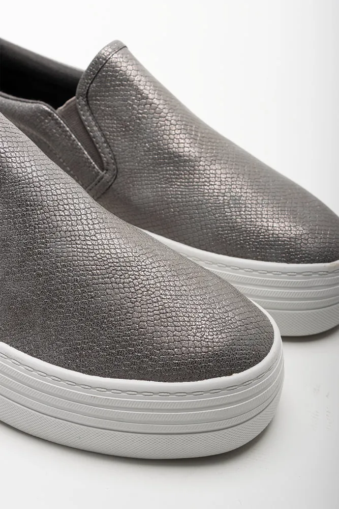 Slip On Sneaker Silver