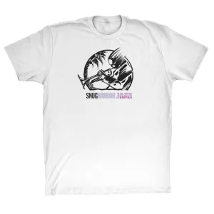 Snug Harbor Trumpet in the Round White T-Shirt