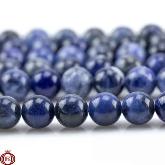 Sodalite Beads Smooth Round