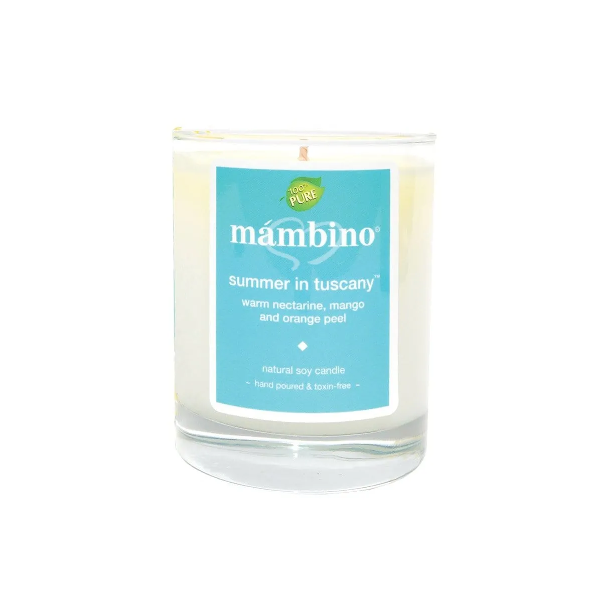 Summer In Tuscany Candle, Warm Nectarine   Mango, 50 hour burn