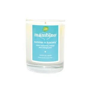 Summer In Tuscany Candle, Warm Nectarine   Mango, 50 hour burn
