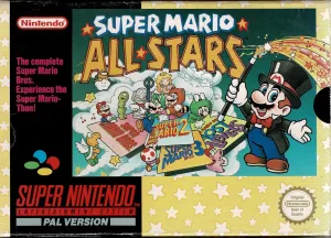 Super Mario All-Stars i æske (UKV)