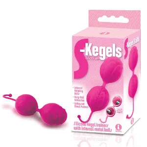 The 9's S-Kegals - Silicone Kegel Balls - Pink