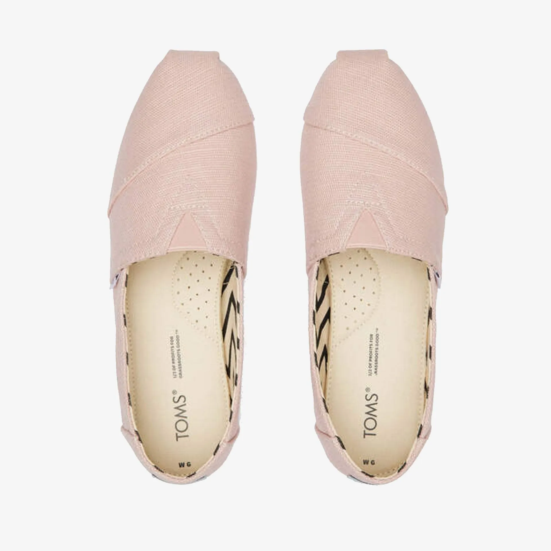 Toms | ALPARGATA HERITAGE CANVAS  { CLOUDY PINK / SALMON