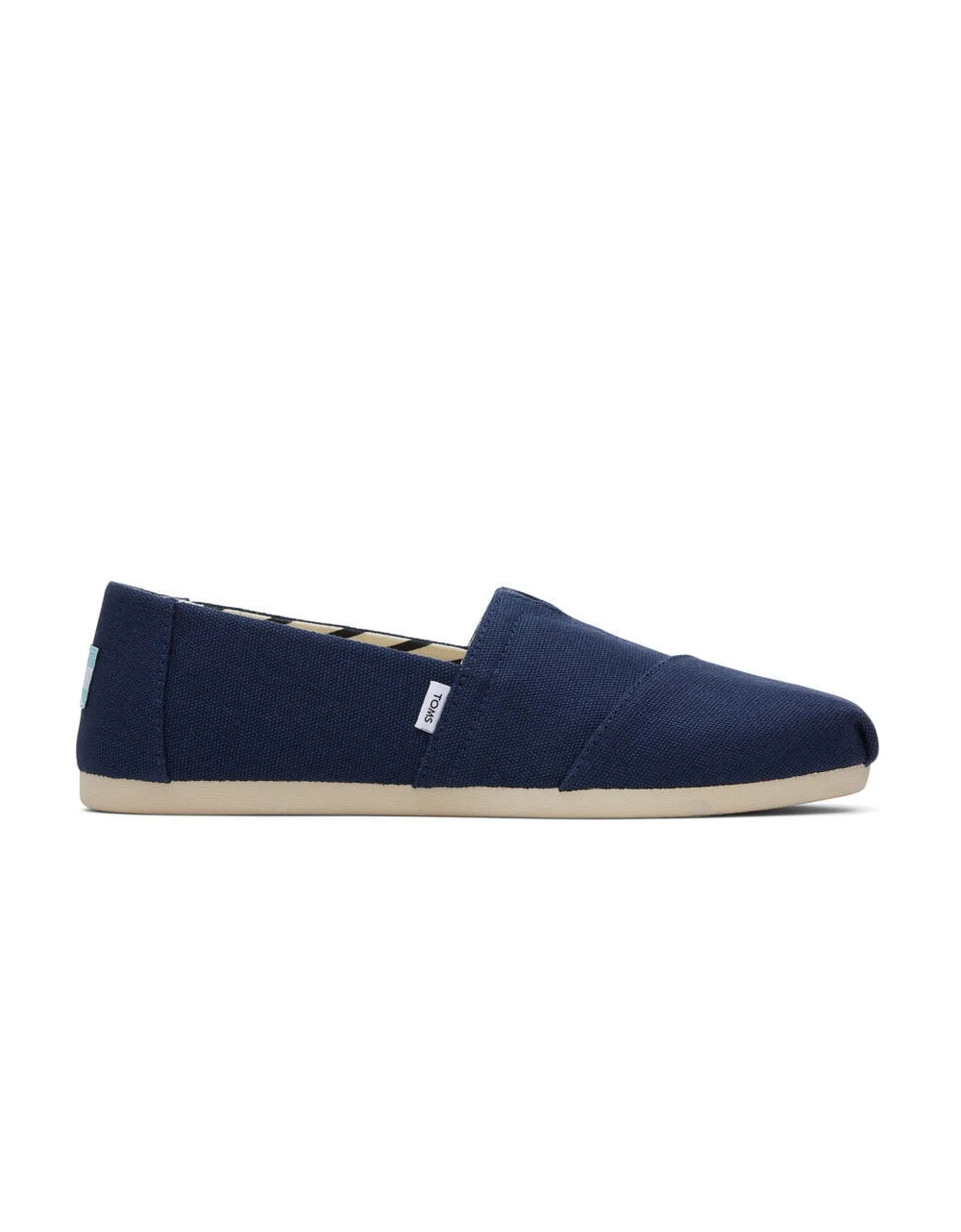 Toms Alpargata Navy Recycled Cotton