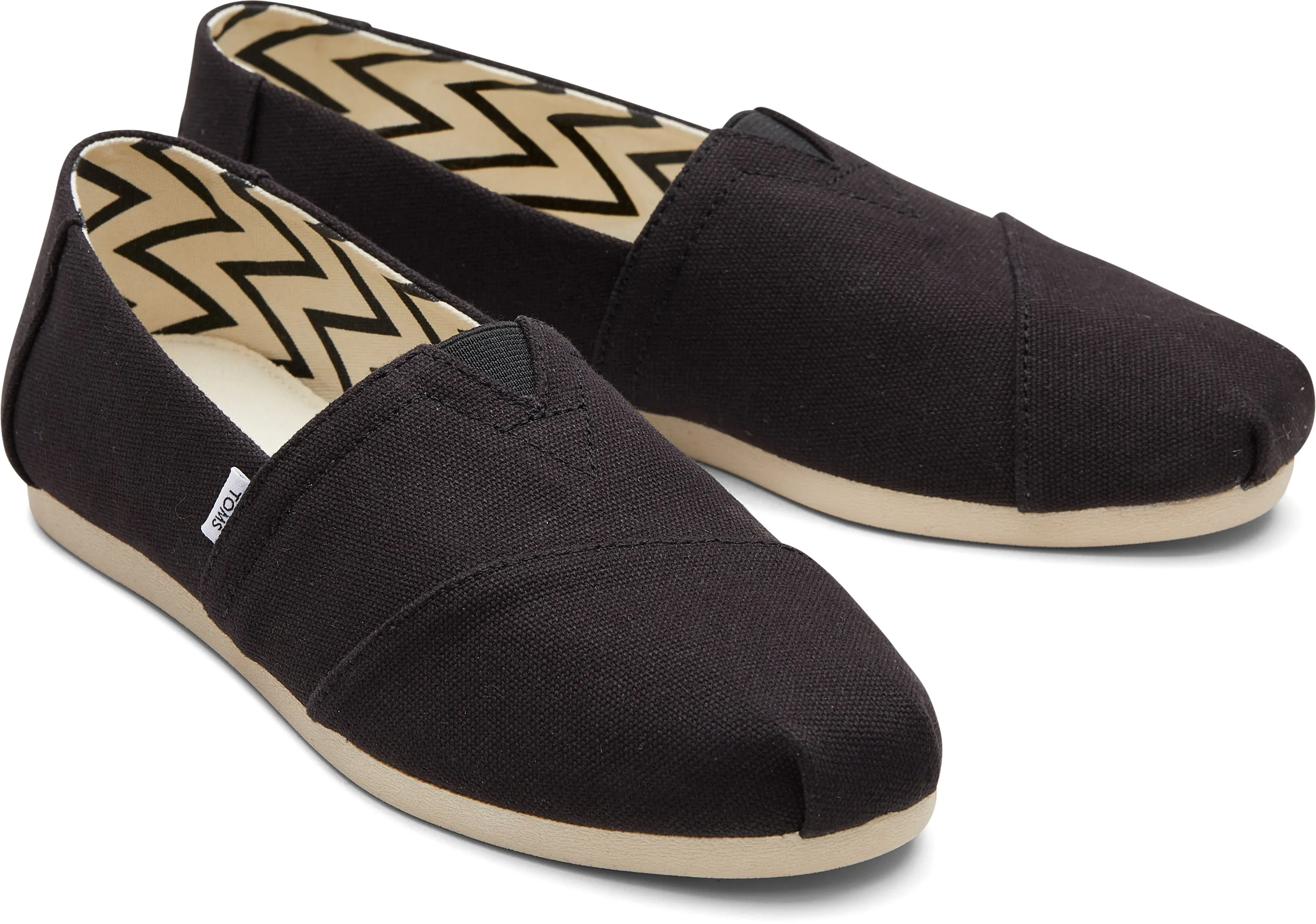 Toms Women Alpargata Recycled Cotton Wide Width
