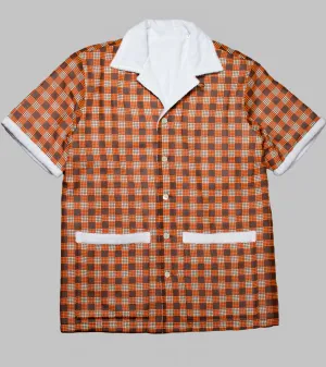 Towel Shirt Brown/Orange