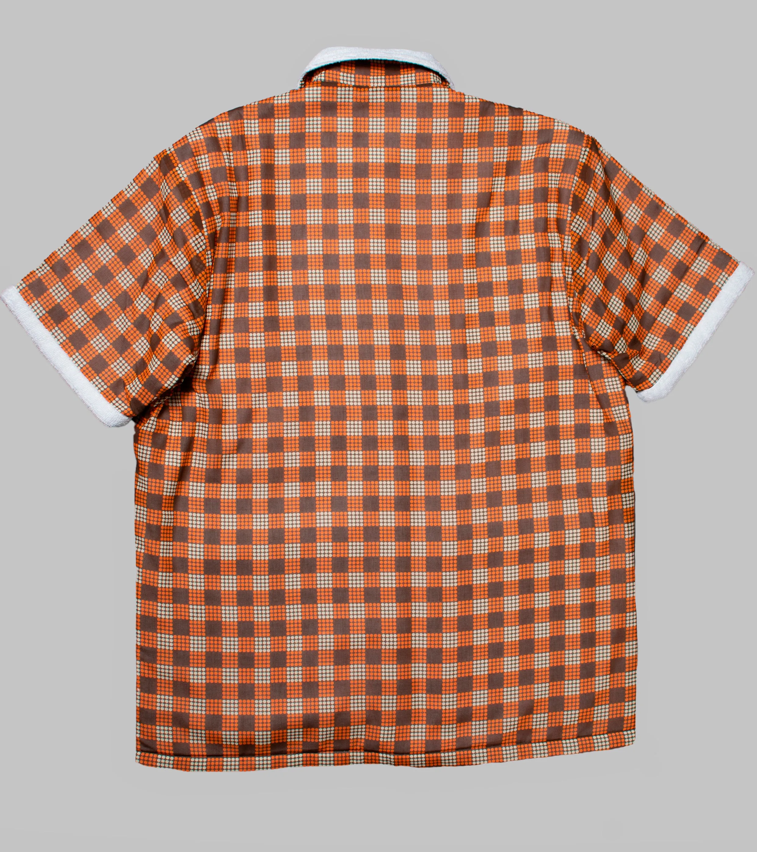 Towel Shirt Brown/Orange