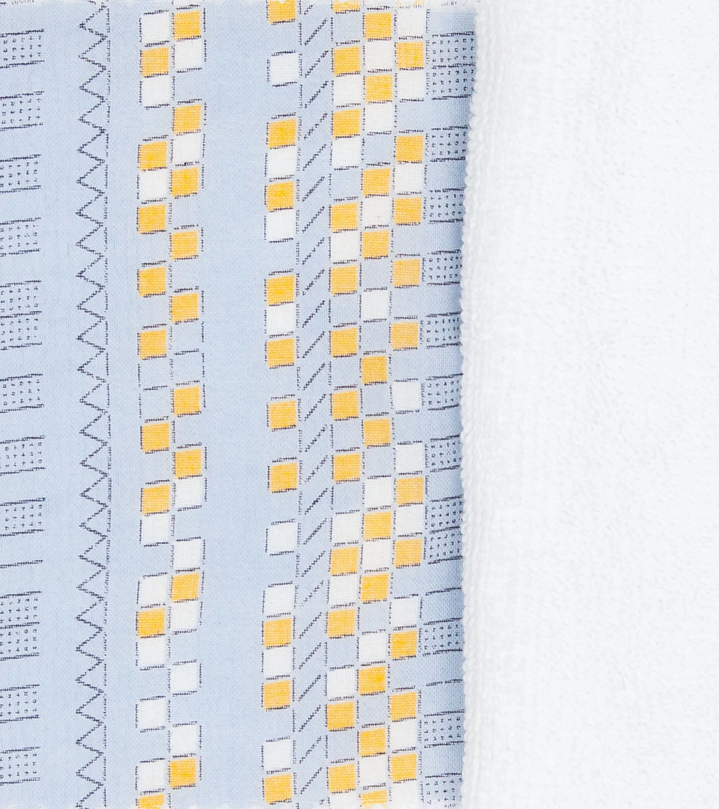 Towel Shirt Made-to-Order Blue&Yellow
