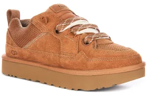Ugg Australia W Lo Lowmel In Chestnut For Women