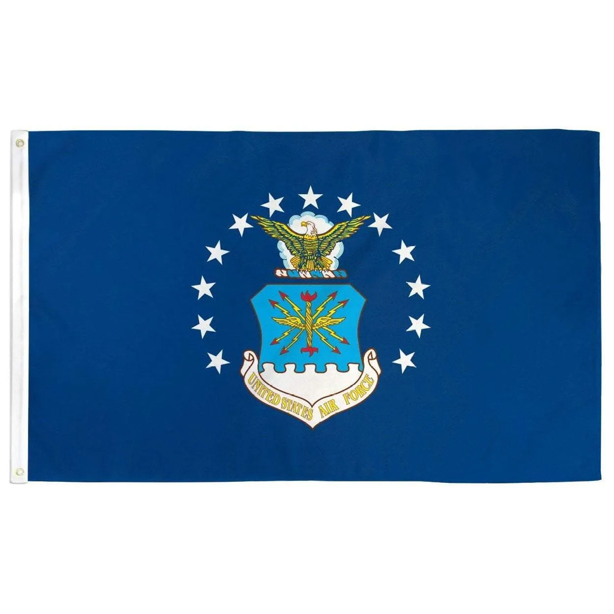 U.S Air Force Flag With Grommets 3 X 5 Feet