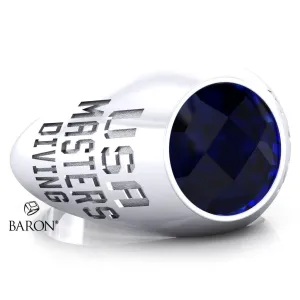 USA Masters Diving 2021 Championship Ring - Design 4.9.B