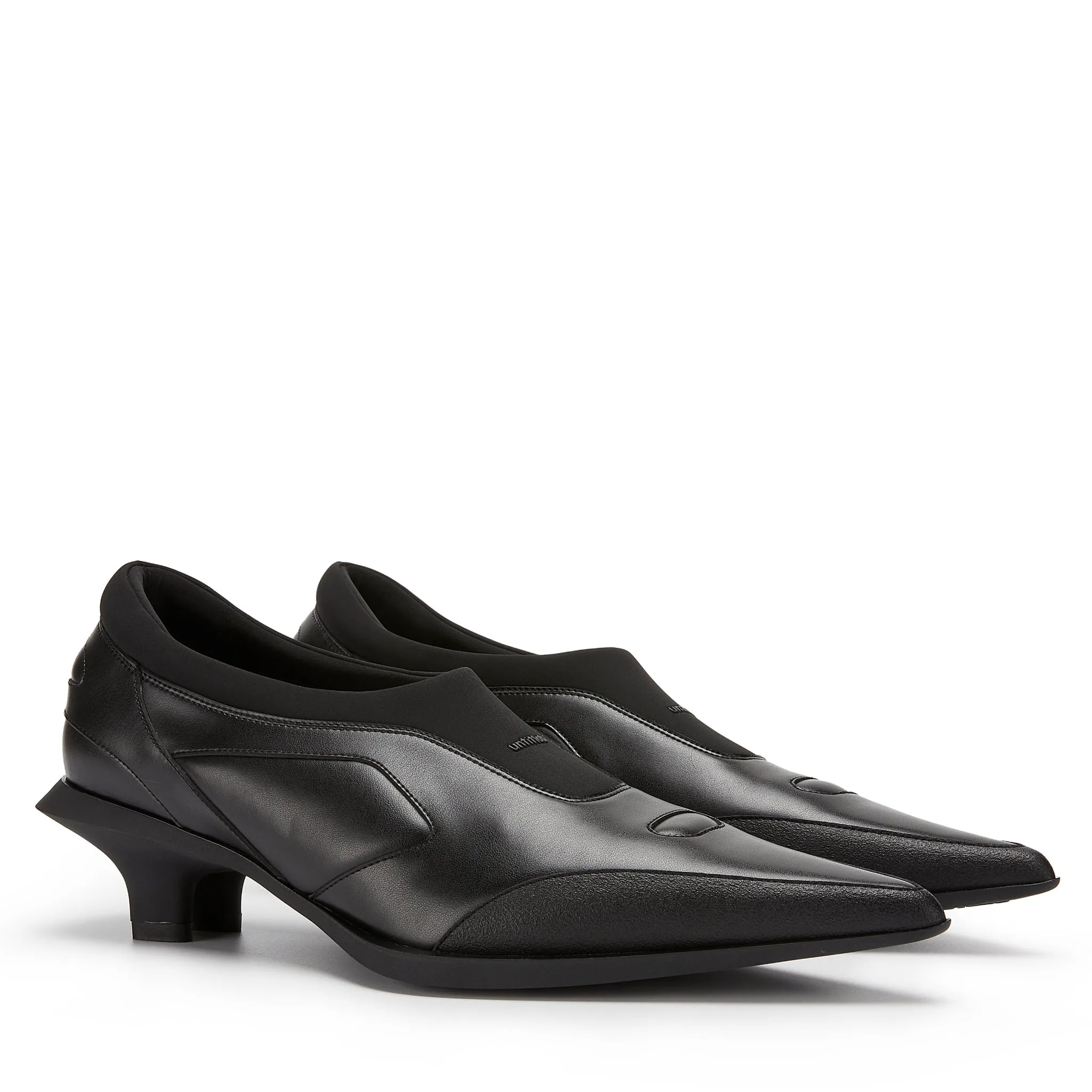 Velo Flex Mule Heels (Black) Pre-Order