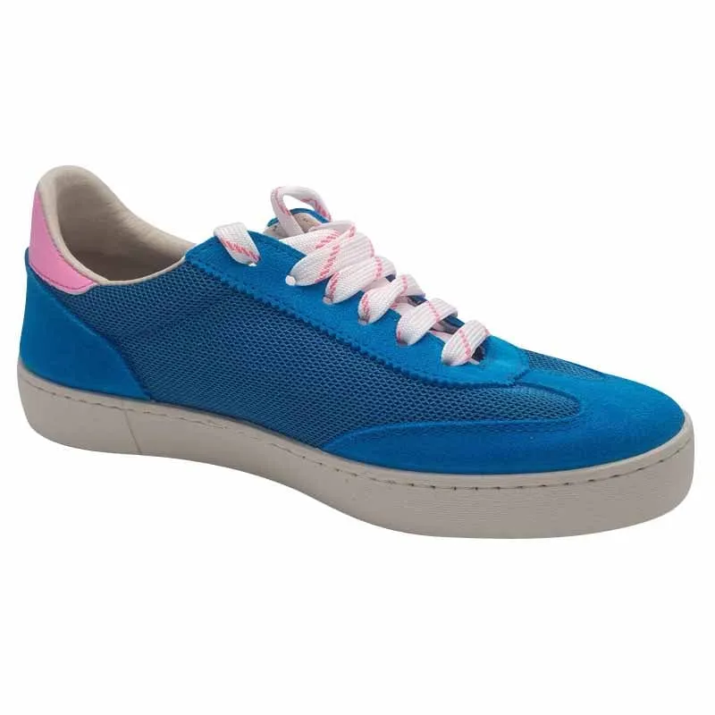 Victoria Womens Blue Lace-up Fashion Trainer - 1126211