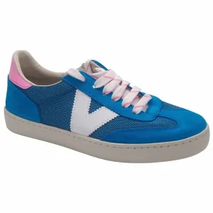 Victoria Womens Blue Lace-up Fashion Trainer - 1126211