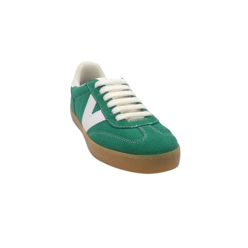 Victoria Womens Green Lace-up Fashion Trainer - 1126212