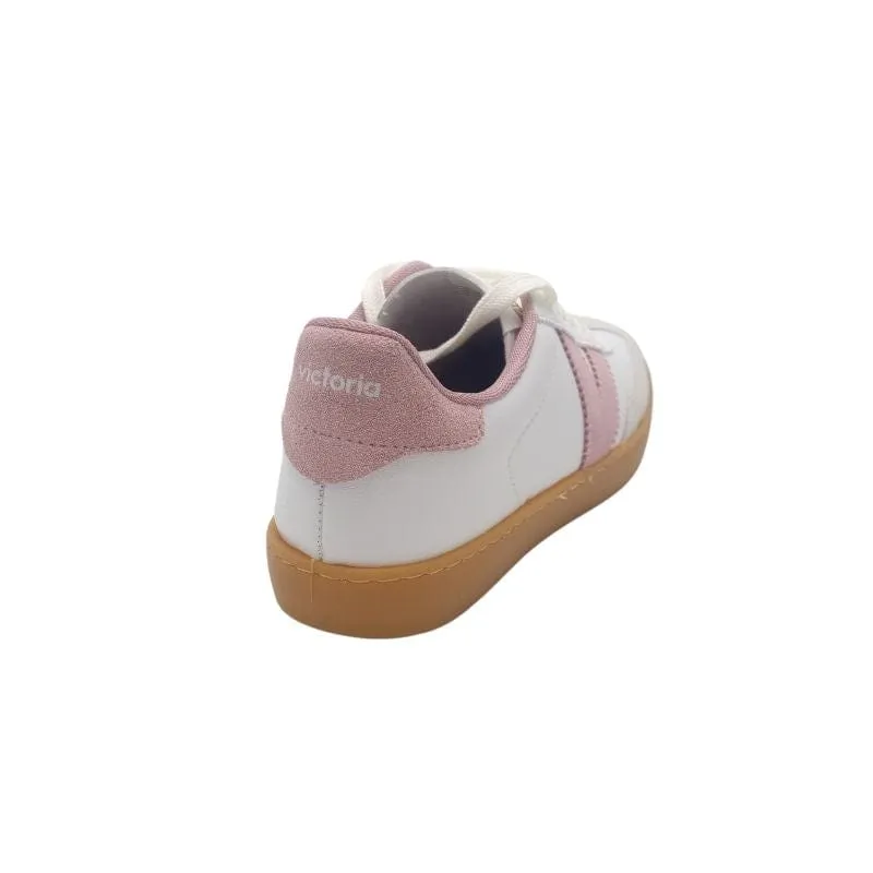 Victoria Womens Pink Lace-up Fashion Trainer - 1126206