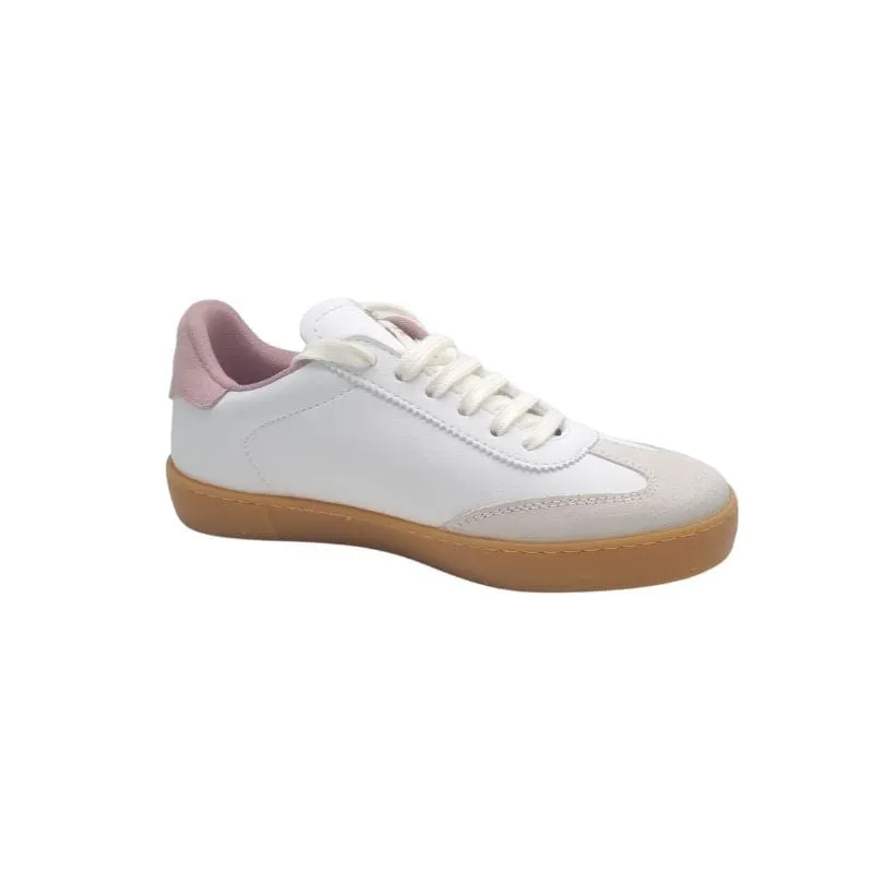 Victoria Womens Pink Lace-up Fashion Trainer - 1126206