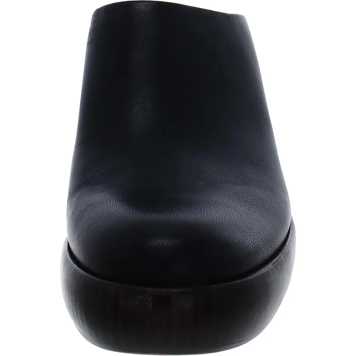 Vince Womens NAVINA CLOG Leather Slip On Clogs