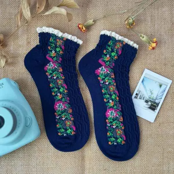 Vintage Ankle Socks