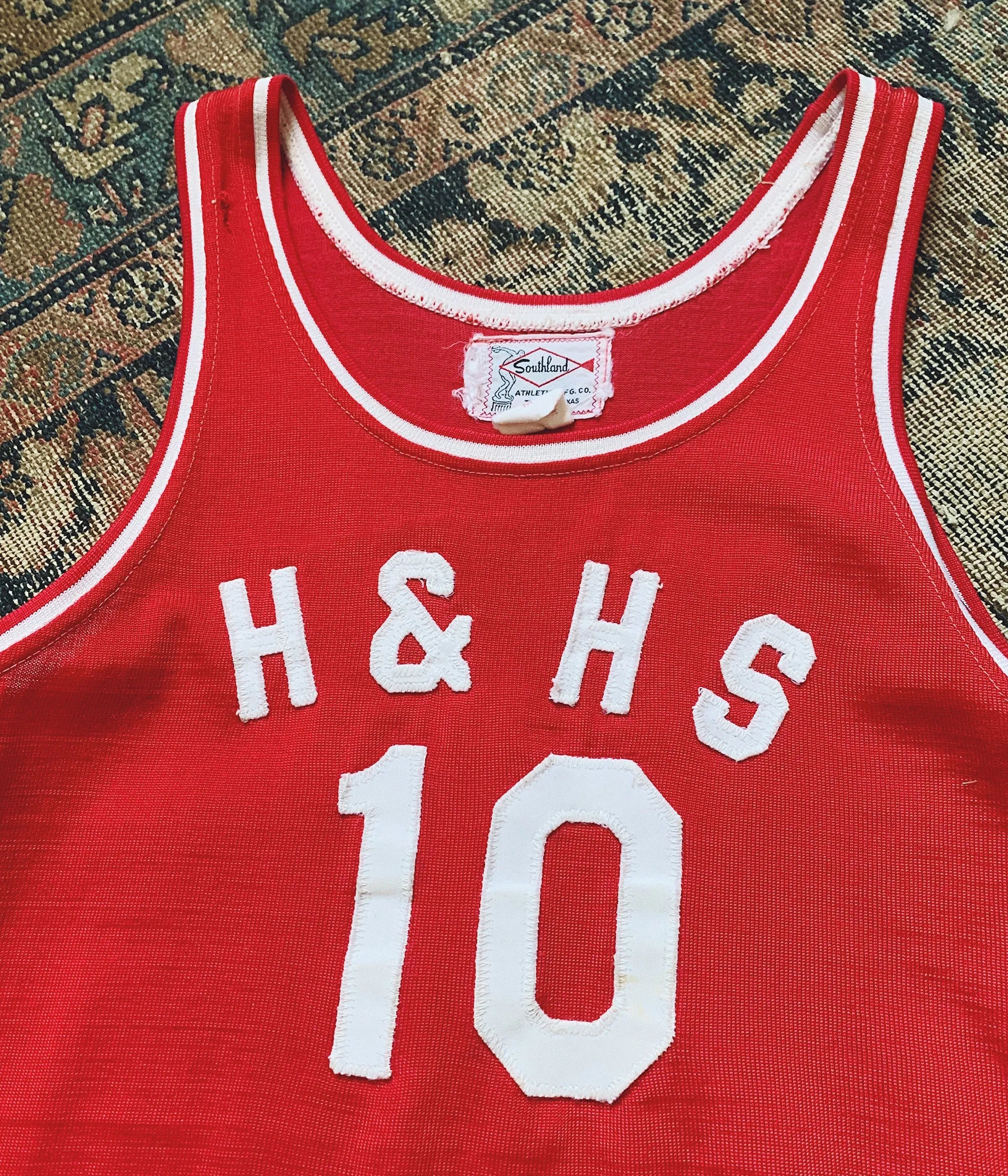 Vintage H & HS Basketball Jersey
