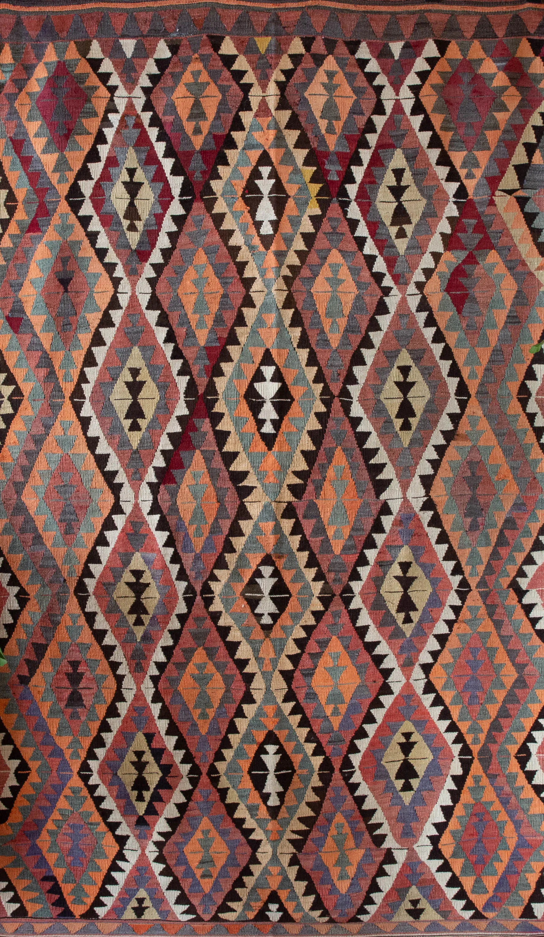 Vintage Toros Kilim Rug 5'5"x9'7"