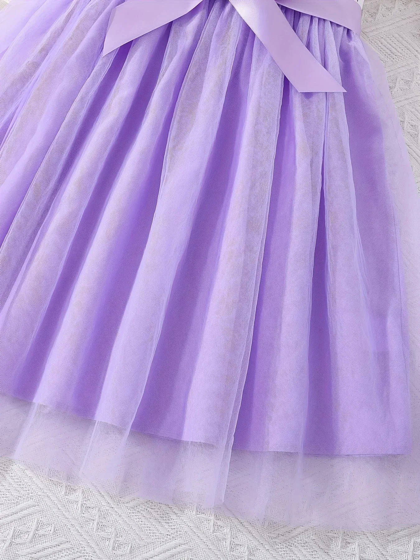 Violet Floral Dress