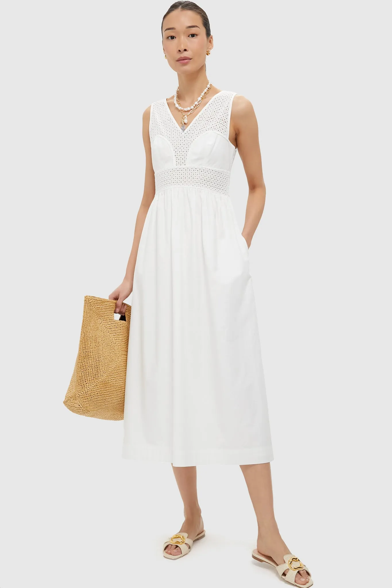 White Lace Marianne Dress