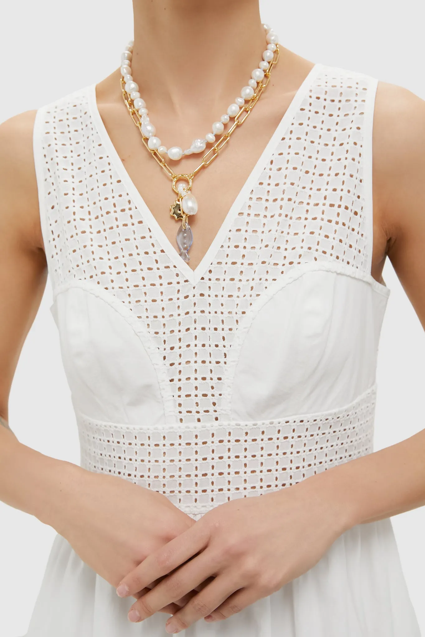 White Lace Marianne Dress