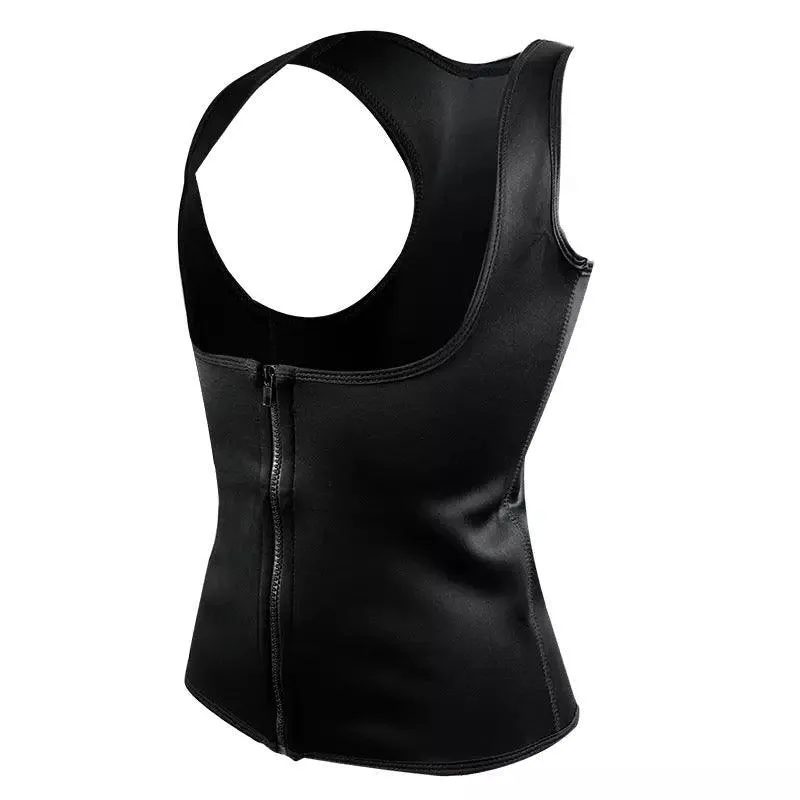 Women Body Shaper Neoprene Waist Trainer Sauna Top
