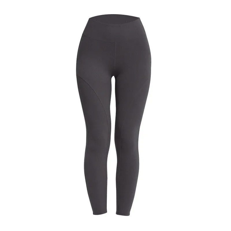 Womens High Waist Sport Leggings - Tummy Control, High Waist Gym Leggings