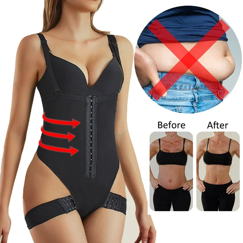 Womens Plus Size Shapewear Butt Lifter Shaping Panties High Waisted Tummy Control Body Shaper Slim Waist Trainer Corset