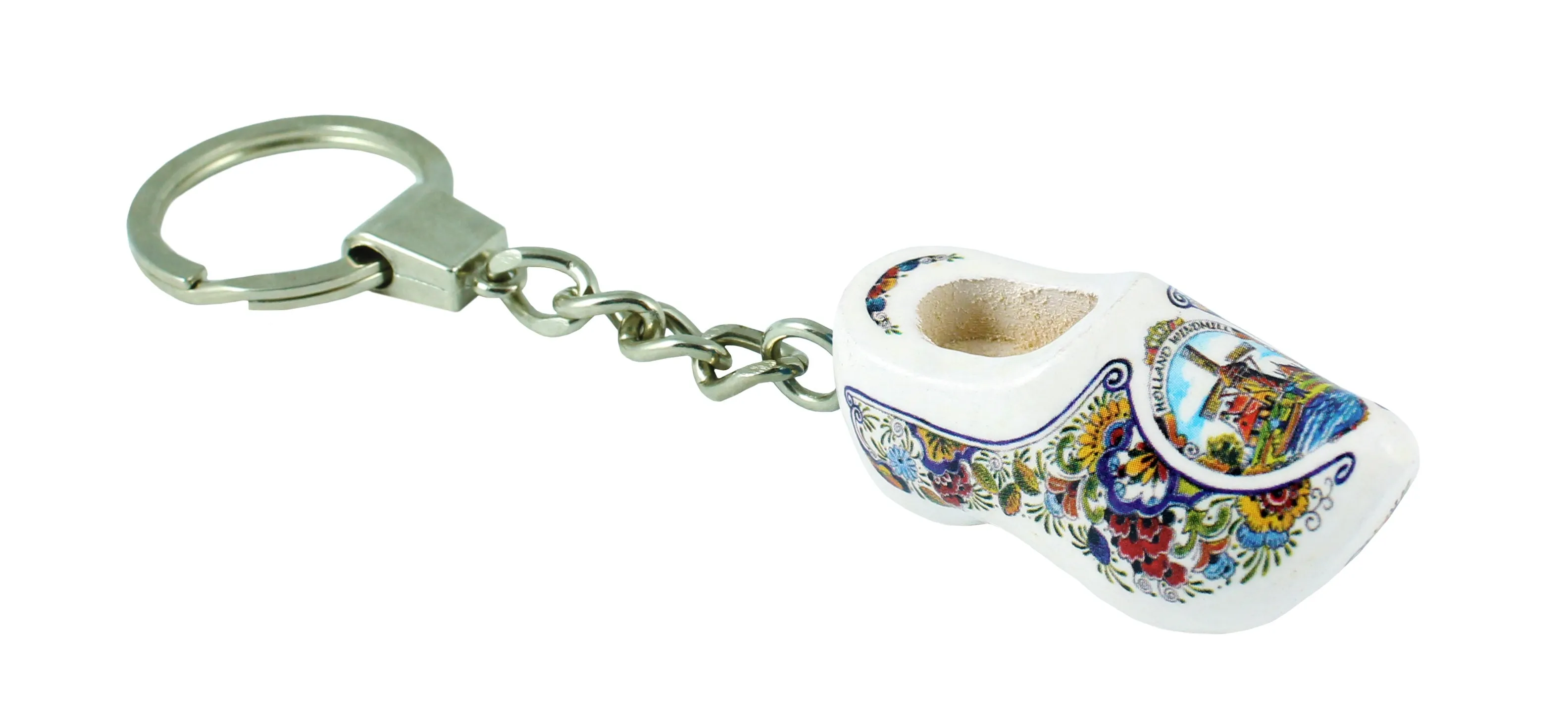 Wooden Shoe Keychain