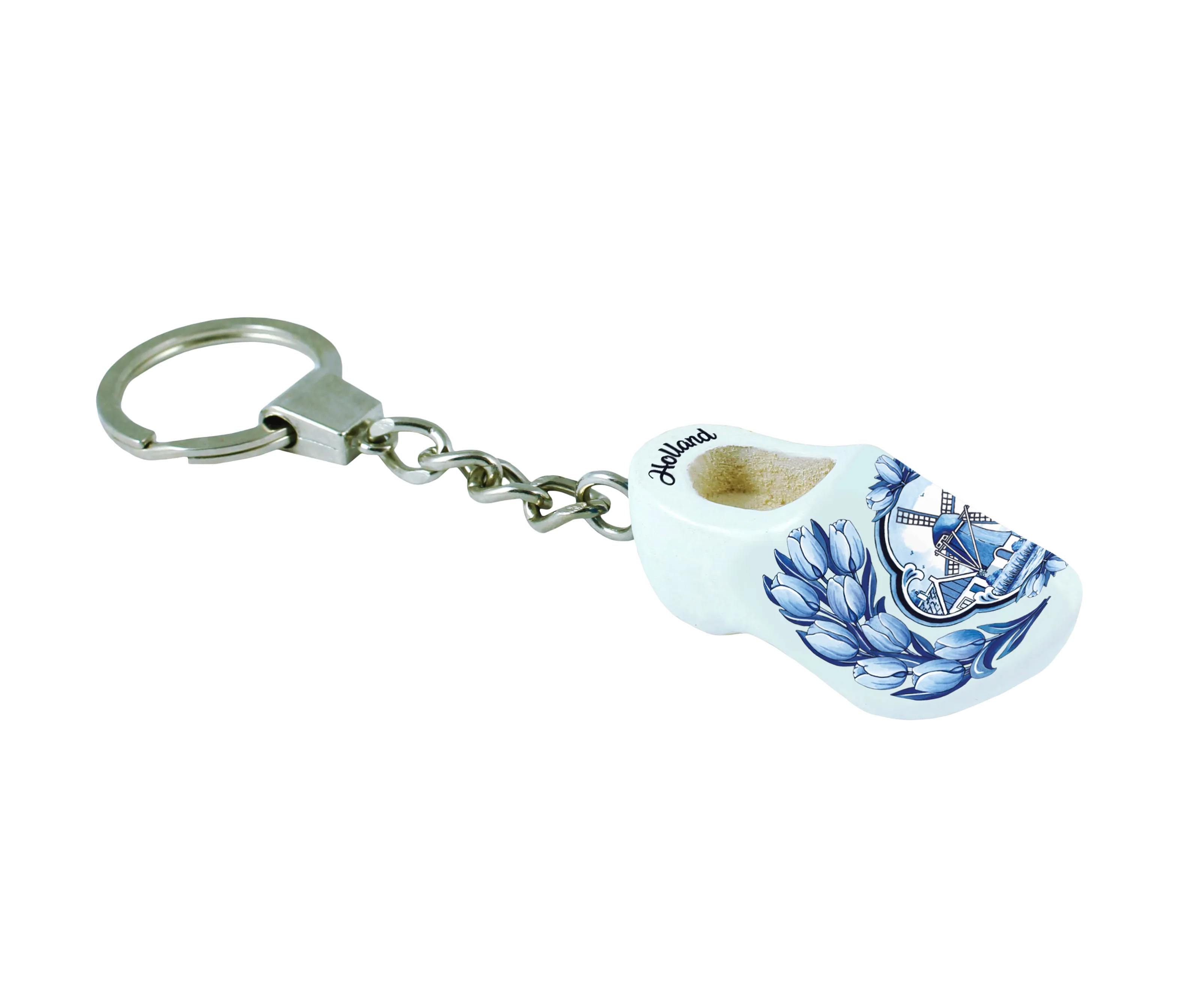 Wooden Shoe Keychain
