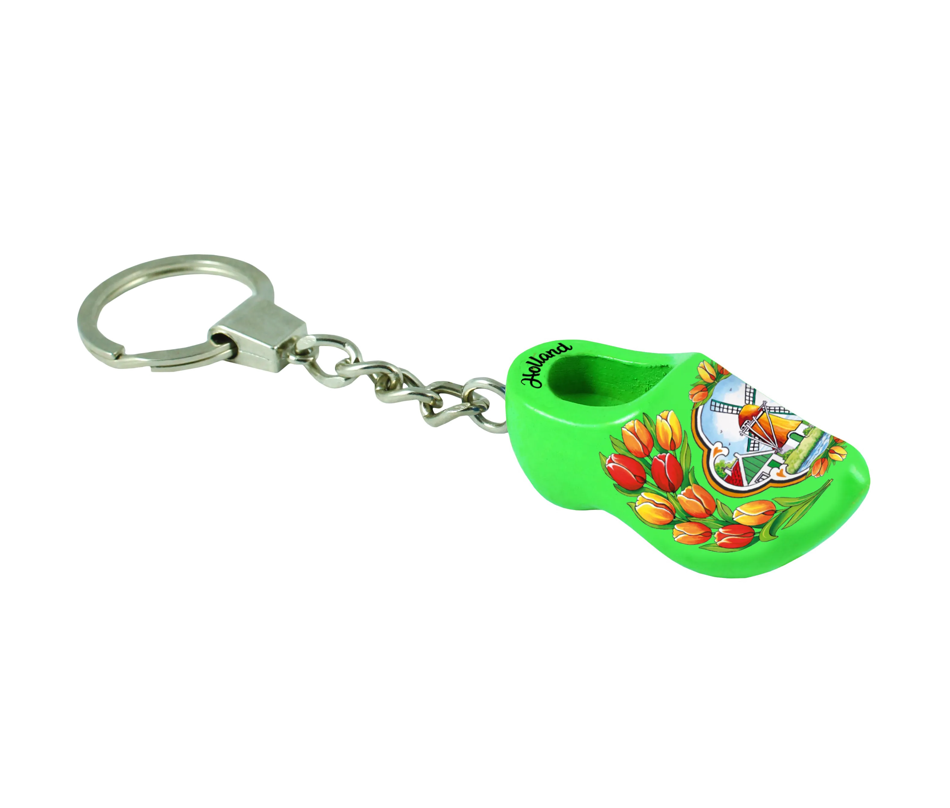 Wooden Shoe Keychain