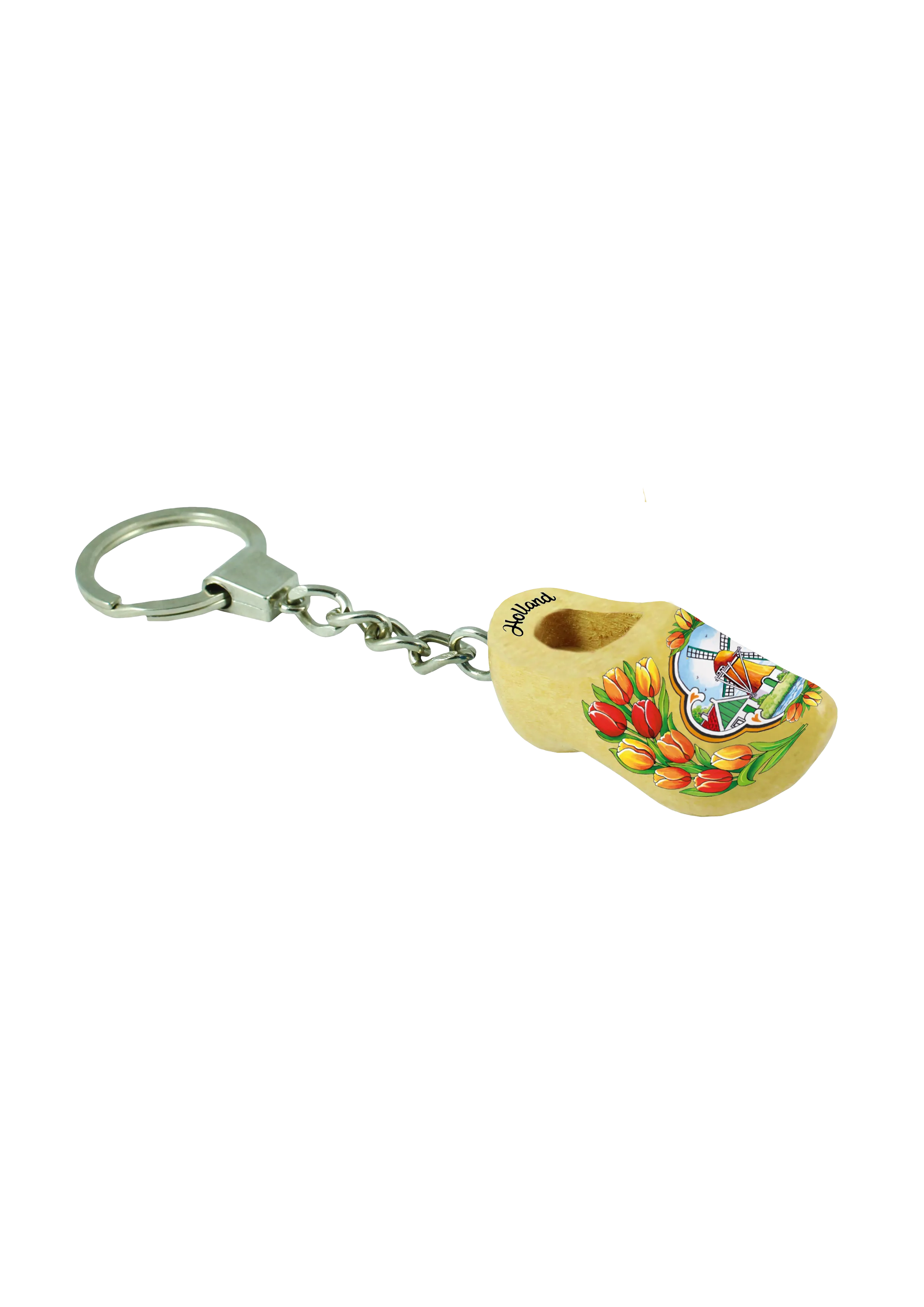 Wooden Shoe Keychain