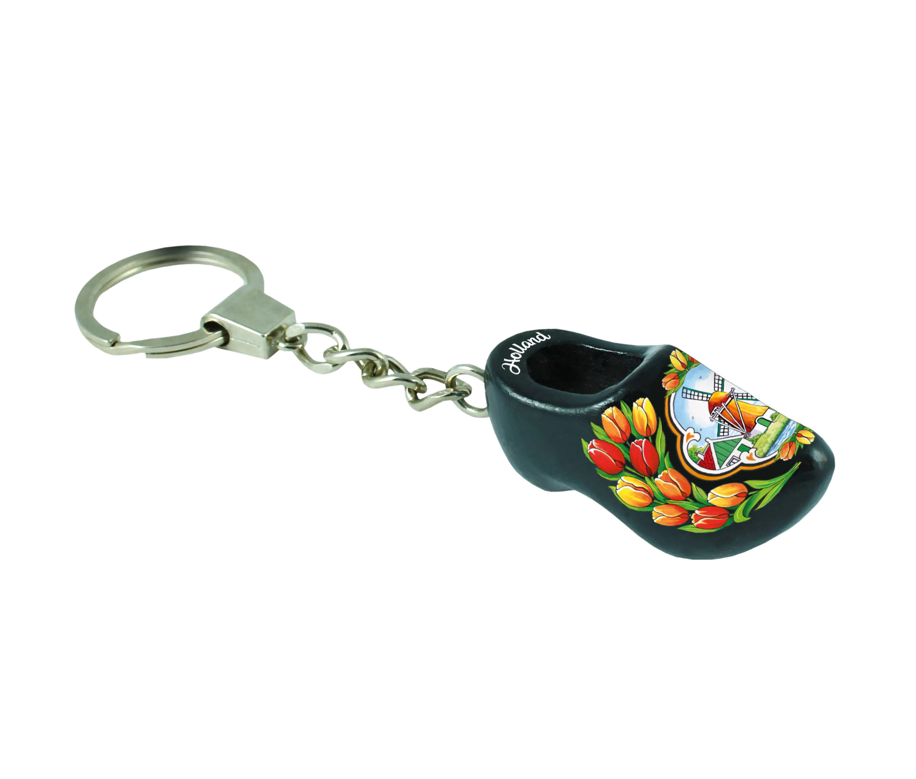 Wooden Shoe Keychain