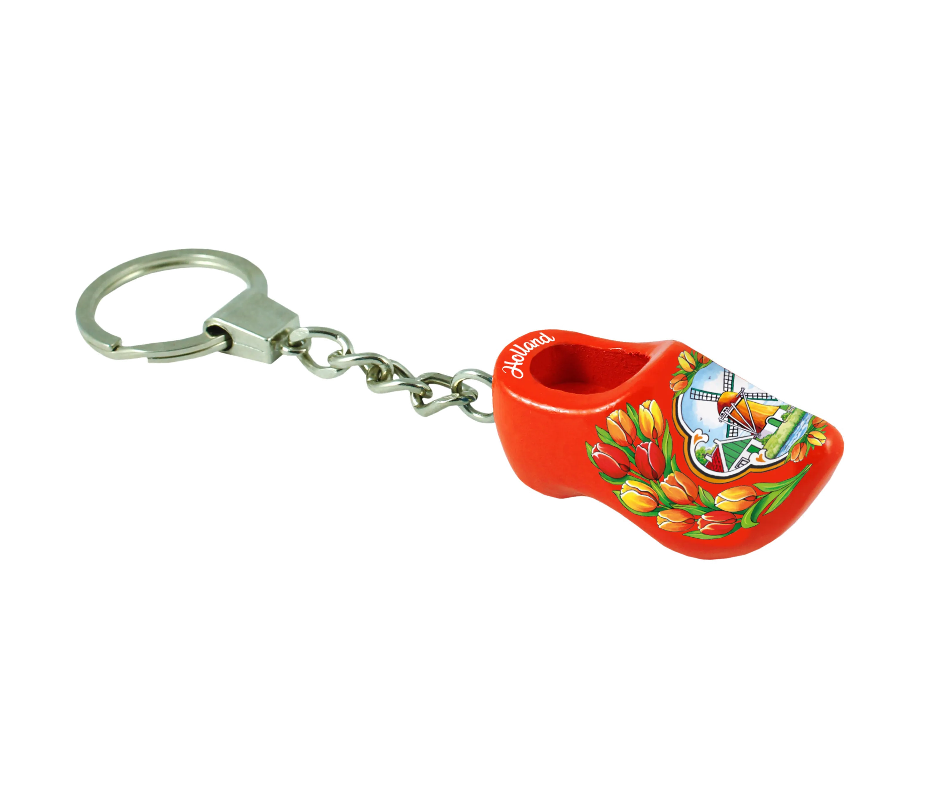 Wooden Shoe Keychain