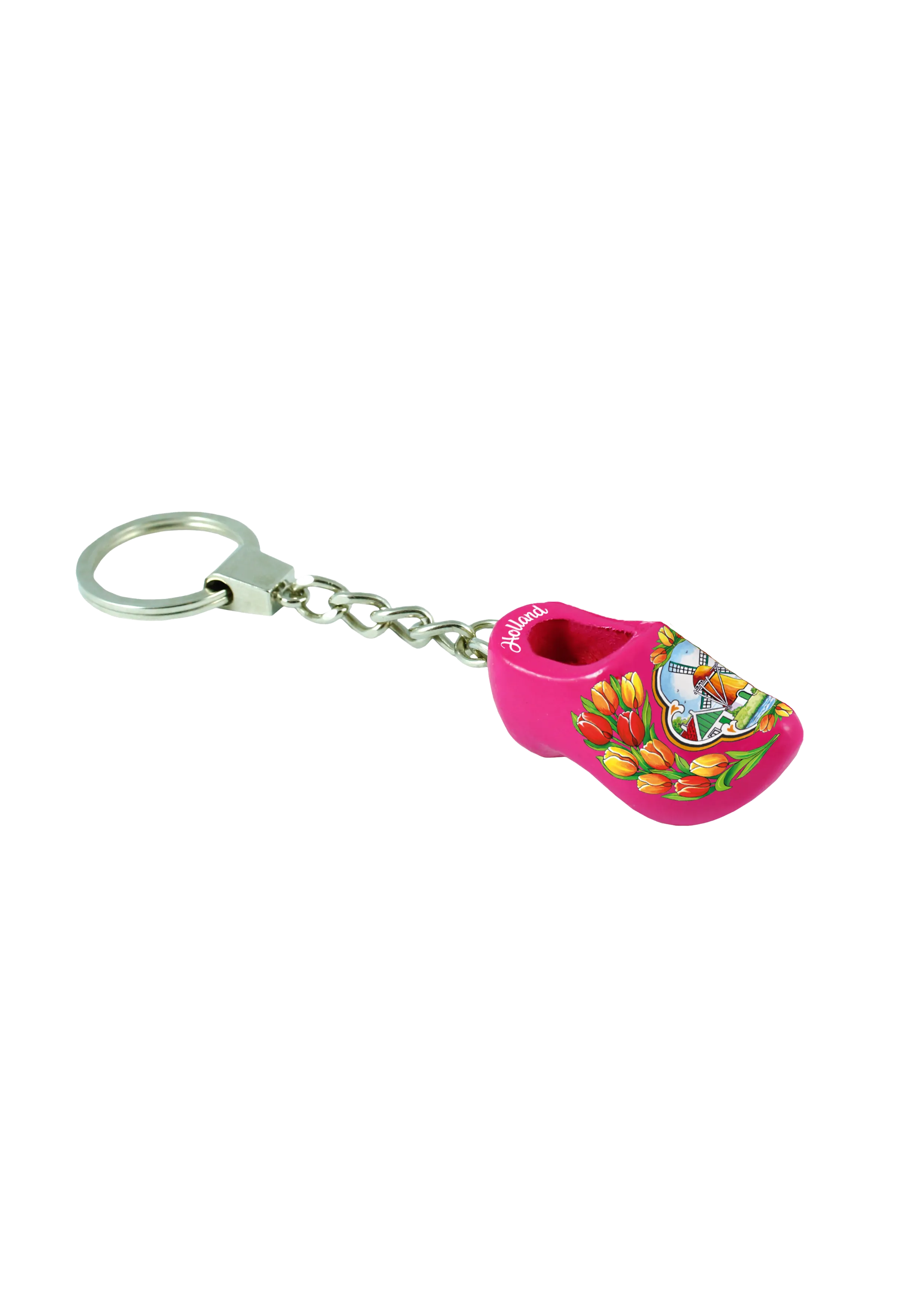 Wooden Shoe Keychain