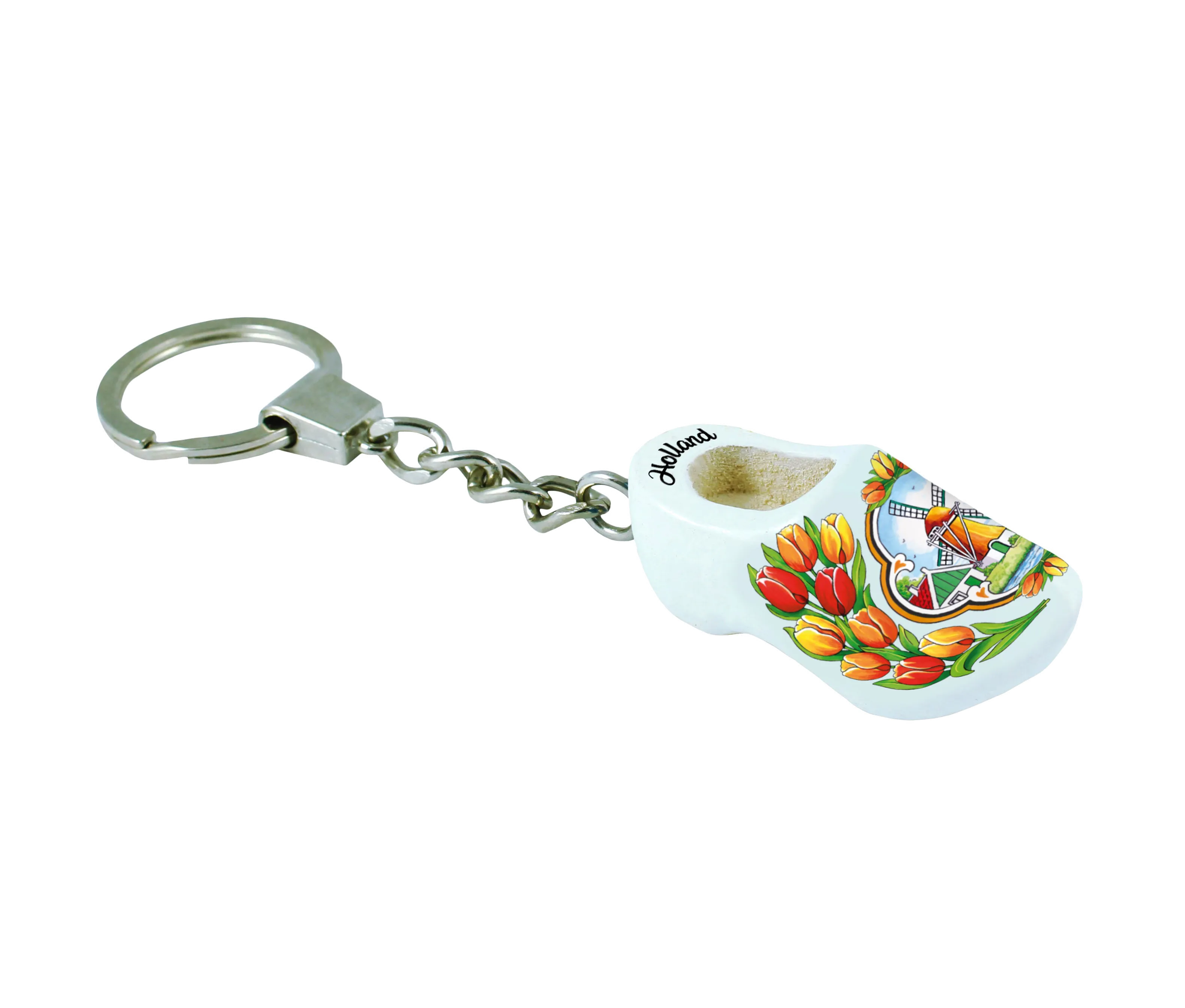 Wooden Shoe Keychain