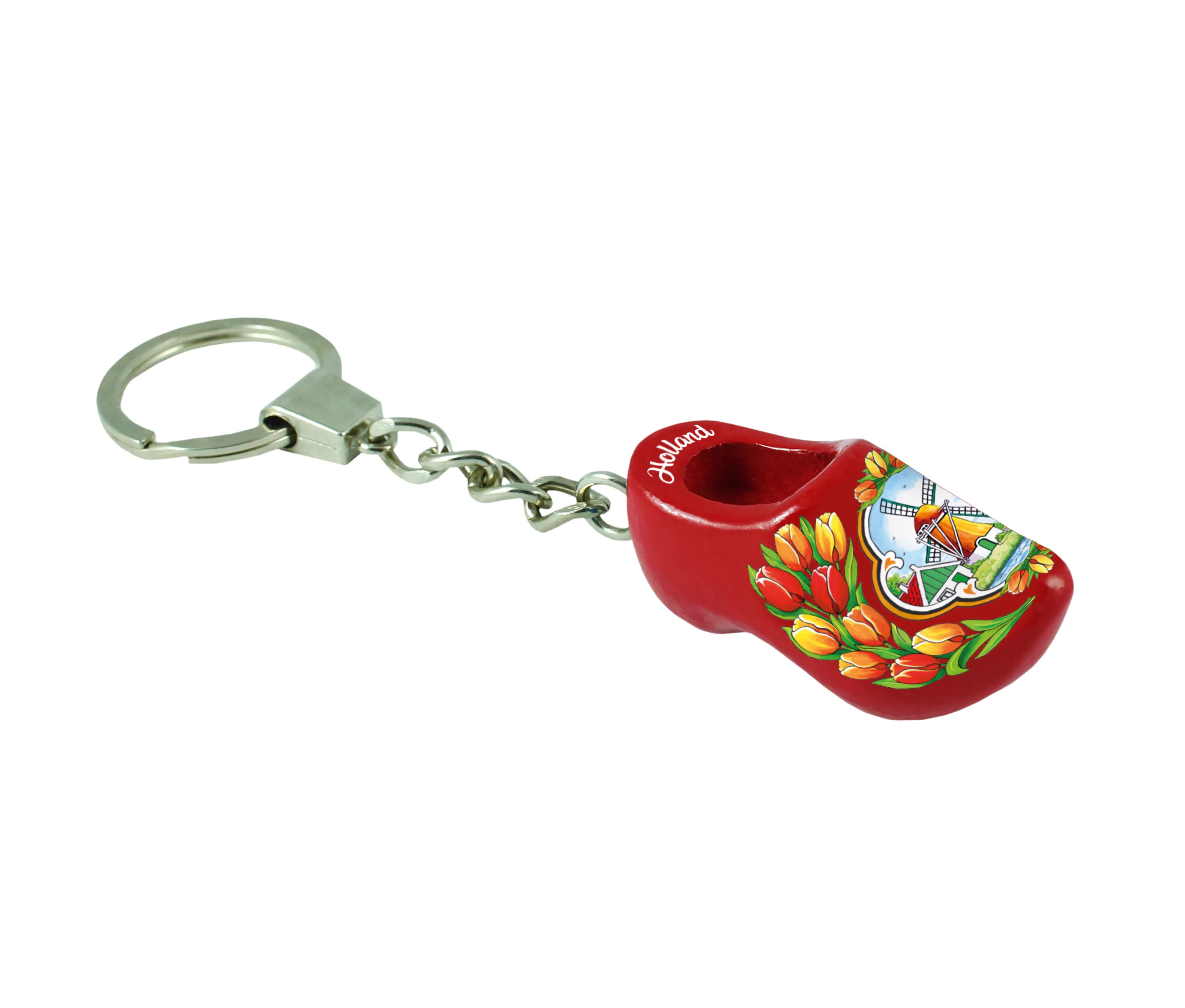 Wooden Shoe Keychain