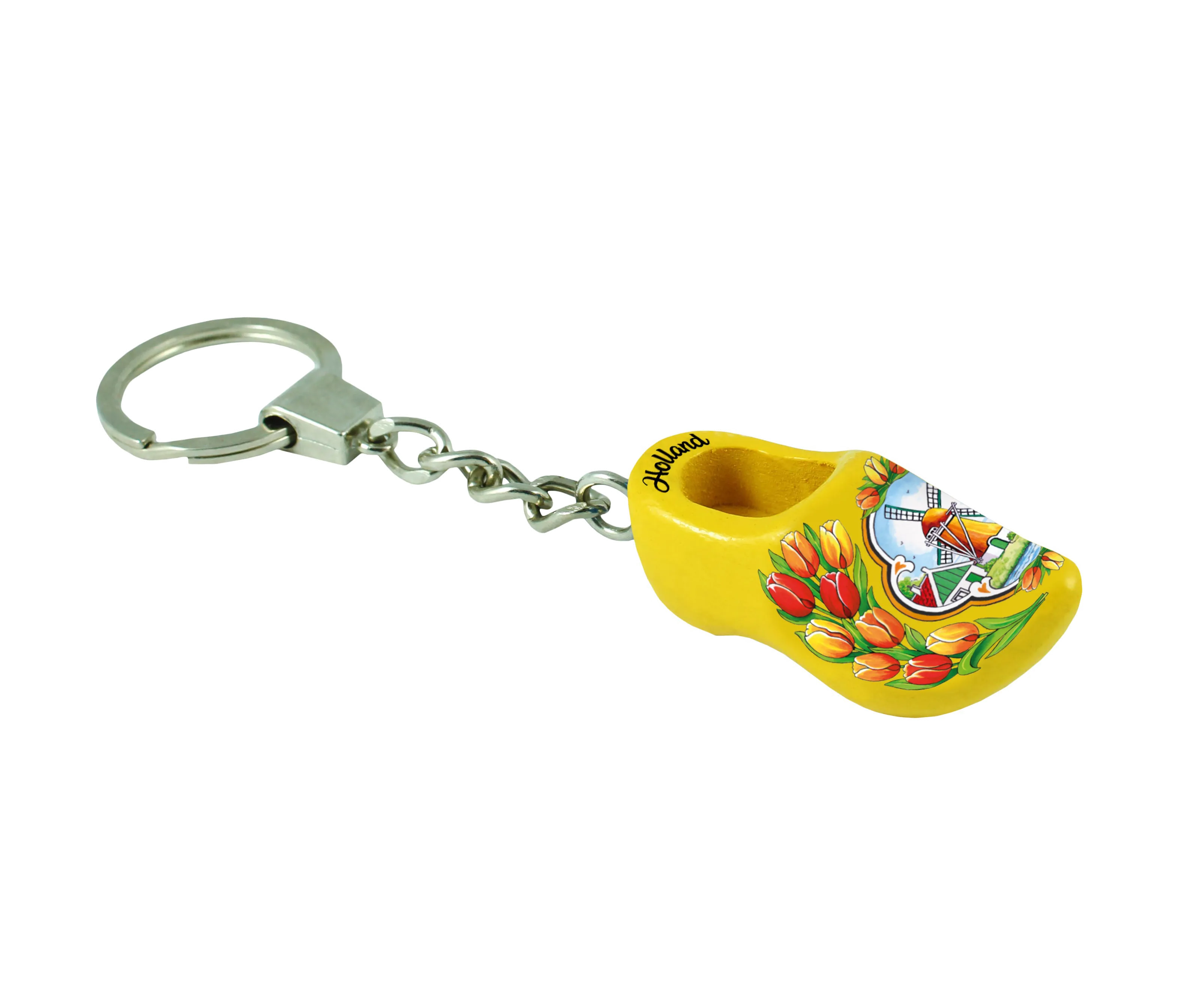 Wooden Shoe Keychain