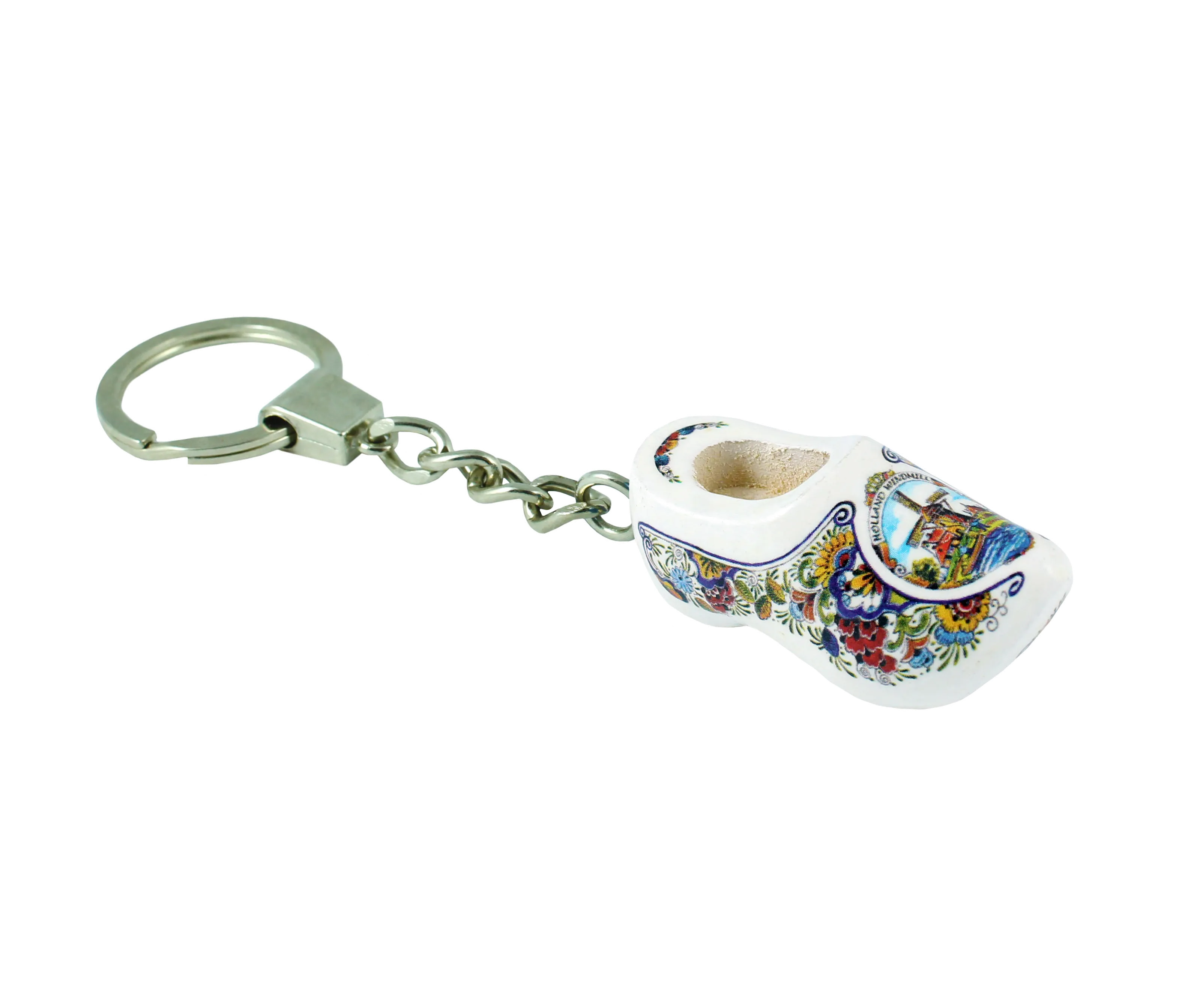 Wooden Shoe Keychain